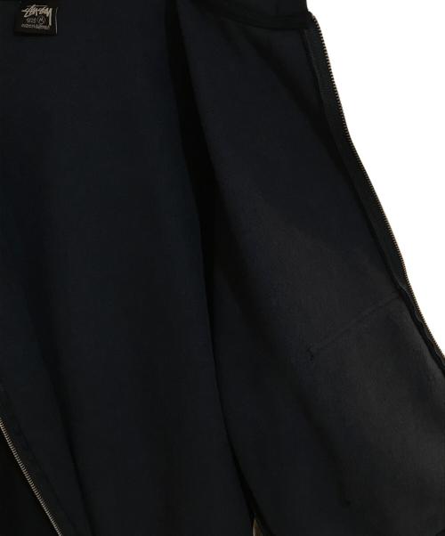 stussy（ステューシー）stussy (ステューシー) Refracted Zip Hoodie/リフレクト ジップ フーディー ネイビー サイズ:Mの古着・服飾アイテム