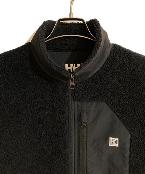 HELLY HANSEN（ヘリーハンセン）HELLY HANSEN (ヘリーハンセン) ファイバーパイルフルジップジャケット ブラック サイズ:XLの古着・服飾アイテム