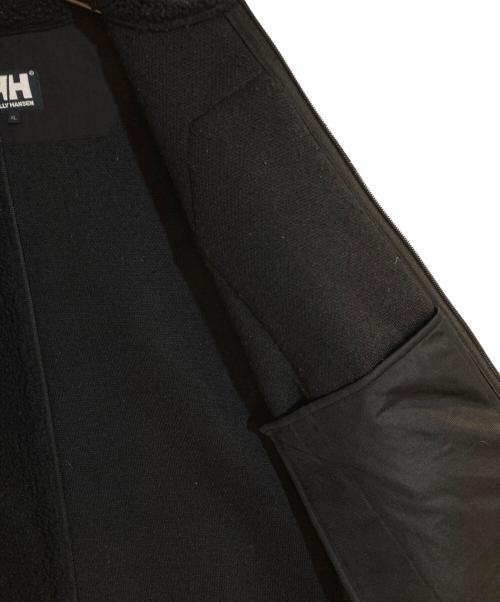 HELLY HANSEN（ヘリーハンセン）HELLY HANSEN (ヘリーハンセン) ファイバーパイルフルジップジャケット ブラック サイズ:XLの古着・服飾アイテム