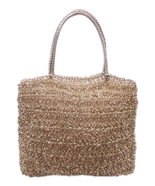 ANTEPRIMA（アンテプリマ）ANTEPRIMA (アンテプリマ) ワイヤーバッグ ベージュの古着・服飾アイテム