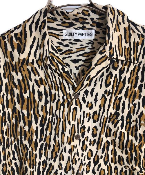 WACKO MARIA（ワコマリア）WACKO MARIA (ワコマリア) 24SS LEOPARD HAWAIIAN SHIRT／レオパードハワイアンシャツ ブラウン サイズ:Lの古着・服飾アイテム