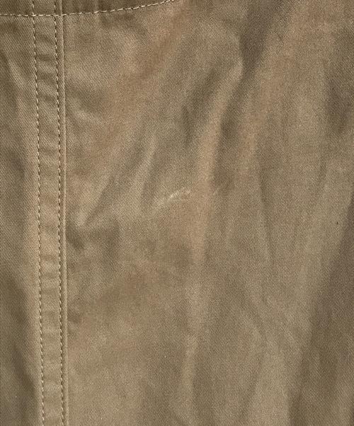 MHL（エムエイチエル）MHL (エムエイチエル) HIGH TWIST COTTON TWILL ノースリーブワンピース ベージュの古着・服飾アイテム