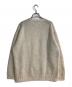 AURALEE (オーラリー) SHETLAND WOOL CASHMERE KNIT ホワイト サイズ:3：15000円