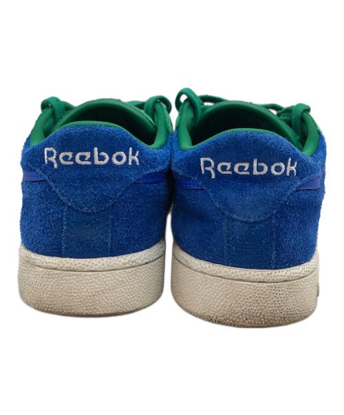 REEBOK（リーボック）REEBOK (リーボック) PLEASURES (プレジャーズ) Club C 85 ブルー サイズ:27.5㎝の古着・服飾アイテム