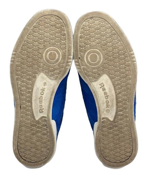 REEBOK（リーボック）REEBOK (リーボック) PLEASURES (プレジャーズ) Club C 85 ブルー サイズ:27.5㎝の古着・服飾アイテム