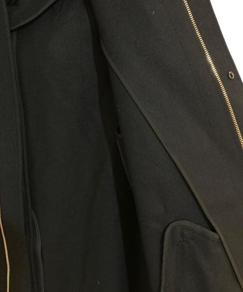 THE RERACS（ザ リラクス）THE RERACS (ザ リラクス) ウールフードコート ブラック サイズ:Sの古着・服飾アイテム