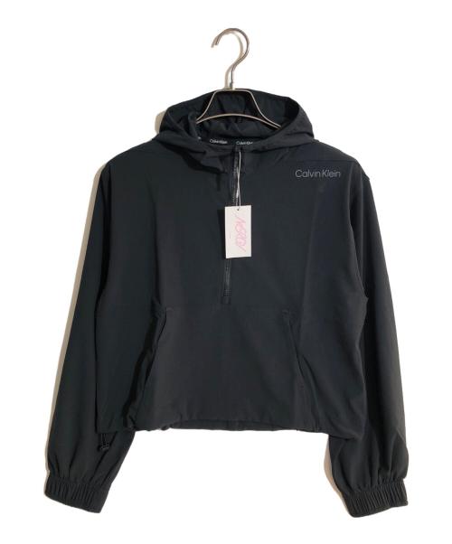 Calvin Klein（カルバンクライン）Calvin Klein (カルバンクライン) ウーヴンジャケット ブラック サイズ:Mの古着・服飾アイテム
