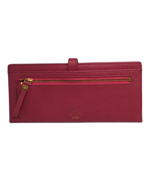 LANVIN en Bleu（ランバンオンブルー）LANVIN en Bleu (ランバンオンブルー) リュバン 薄マチ長財布 ピンク 未使用品の古着・服飾アイテム