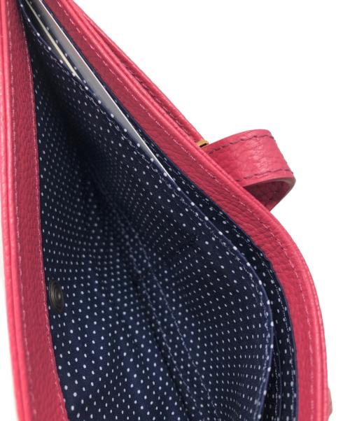 LANVIN en Bleu（ランバンオンブルー）LANVIN en Bleu (ランバンオンブルー) リュバン 薄マチ長財布 ピンク 未使用品の古着・服飾アイテム