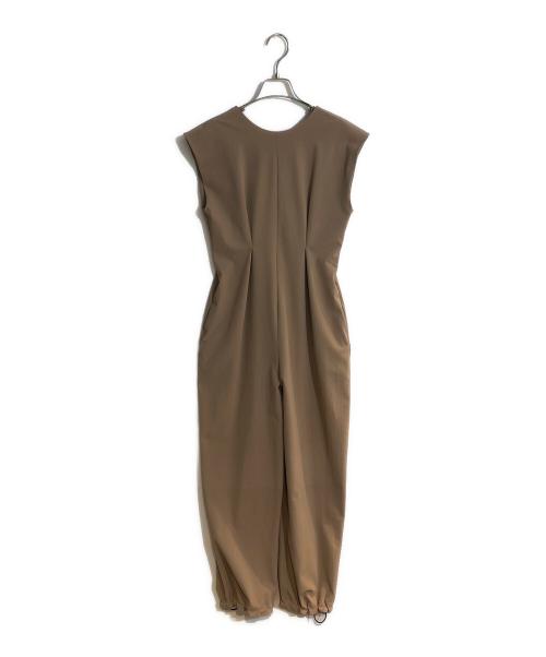 CLANE（クラネ）CLANE (クラネ) BACK OPEN RASH GUARD ALL IN ONE／バックオープンラッシュガードオールインワン ベージュ サイズ:Sの古着・服飾アイテム