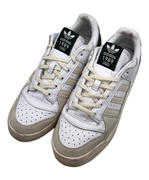 adidas（アディダス）adidas (アディダス) KITH (キス) FORUM LOW/フォーラムロー ホワイト サイズ:27cmの古着・服飾アイテム