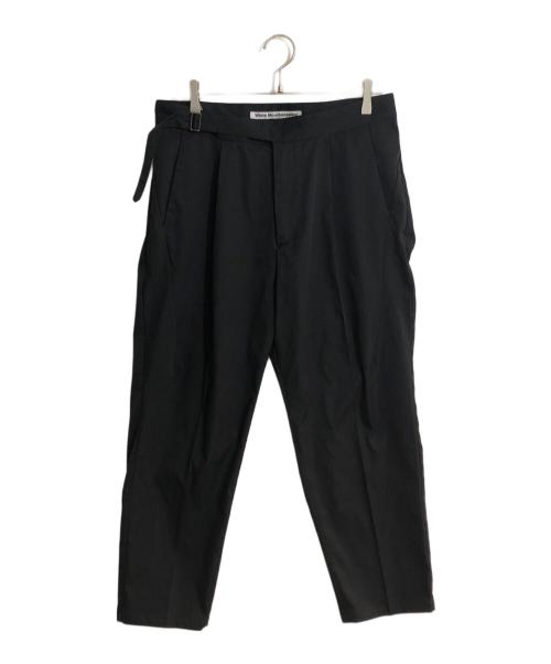 WHITE MOUNTAINEERING（ホワイトマウンテ二アニング）WHITE MOUNTAINEERING (ホワイトマウンテ二アニング) STRETCHED TWILL 1TUCK PANTS ネイビー サイズ:1の古着・服飾アイテム