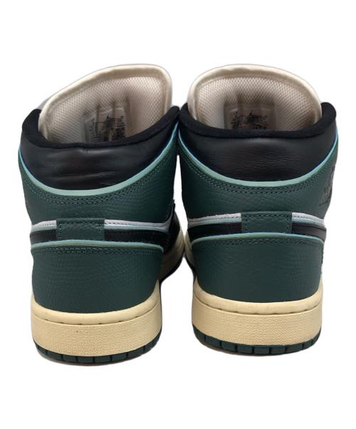 NIKE（ナイキ）NIKE (ナイキ) Women's Air Jordan 1 Mid/ウィメンズ エアジョーダン1 ミッド グリーン サイズ:25㎝の古着・服飾アイテム