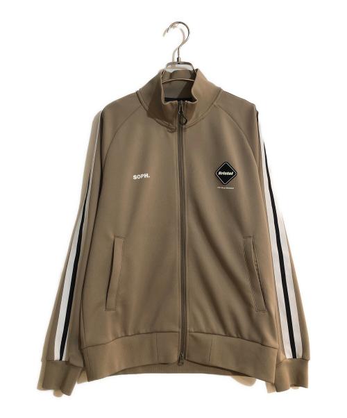 F.C.R.B.（エフシーレアルブリストル）F.C.R.B. (エフシーレアルブリストル) TRAINING TRACK JACKET ブラウン サイズ:Mの古着・服飾アイテム