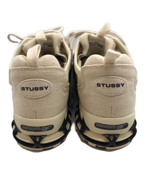 NIKE（ナイキ）NIKE (ナイキ) stussy (ステューシー) ローカットスニーカー ベージュ サイズ:28.5㎝の古着・服飾アイテム