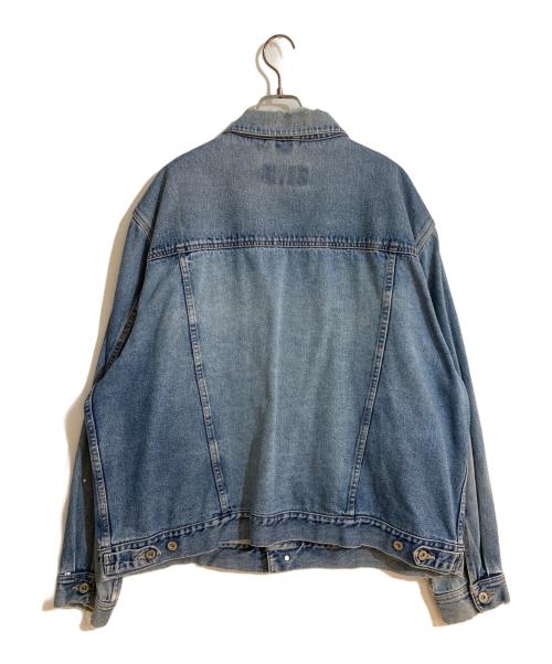 Eddie Bauer（エディーバウアー）Eddie Bauer (エディーバウアー) デニムジャケット ブルー サイズ:XXLの古着・服飾アイテム