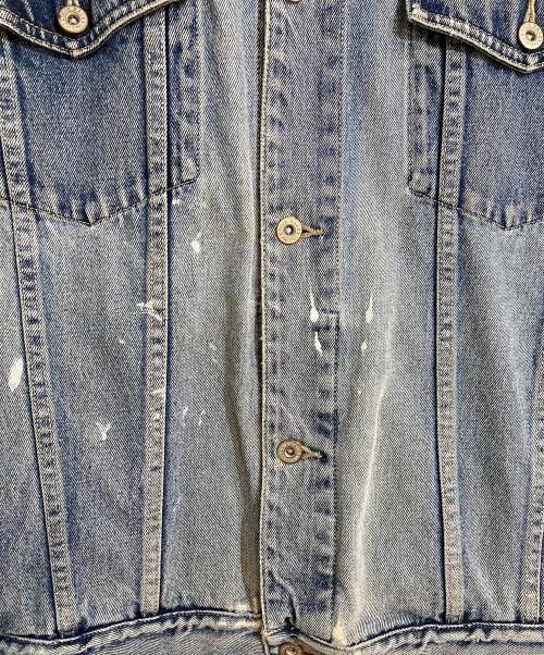 Eddie Bauer（エディーバウアー）Eddie Bauer (エディーバウアー) デニムジャケット ブルー サイズ:XXLの古着・服飾アイテム