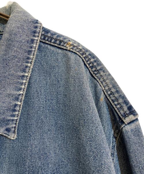 Eddie Bauer（エディーバウアー）Eddie Bauer (エディーバウアー) デニムジャケット ブルー サイズ:XXLの古着・服飾アイテム