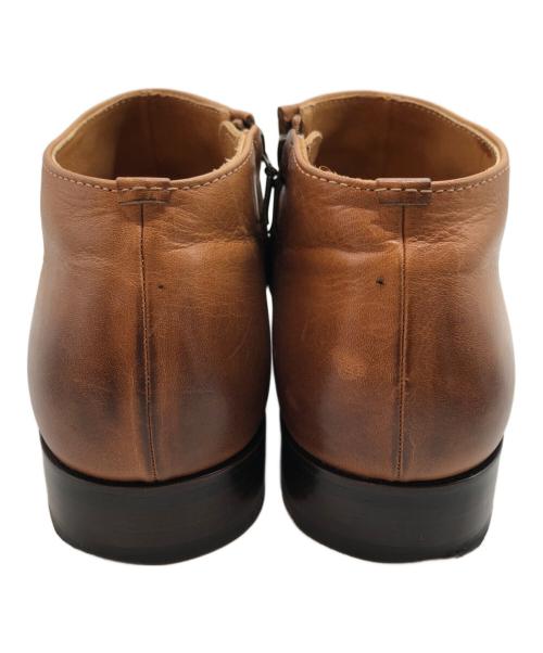 PADRONE（パドローネ）PADRONE (パドローネ) ショートサイドジップブーツ ブラウン サイズ:41の古着・服飾アイテム