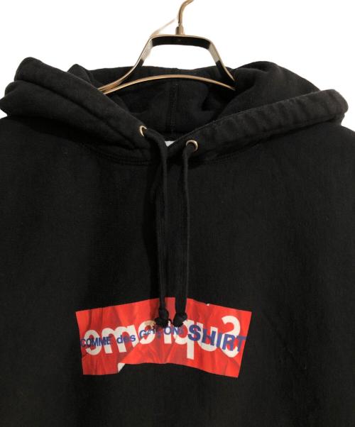 SUPREME（シュプリーム）Supreme (シュプリーム) COMME des GARCONS SHIRT (コムデギャルソンシャツ) Box Logo Hooded Sweatshirt 