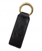 BOTTEGA VENETAボッテガベネタ）の古着「イントレチャート タブ キーリング」｜フォンデンテ