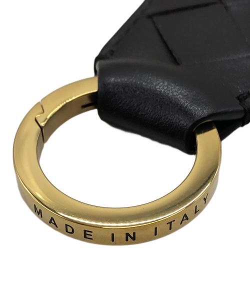 BOTTEGA VENETA（ボッテガベネタ）BOTTEGA VENETA (ボッテガベネタ) イントレチャート タブ キーリング フォンデンテの古着・服飾アイテム