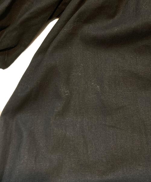 Estella.K（エステラケー）Estella.K (エステラケー) コットンリネンワンピース ブラック サイズ:FREEの古着・服飾アイテム