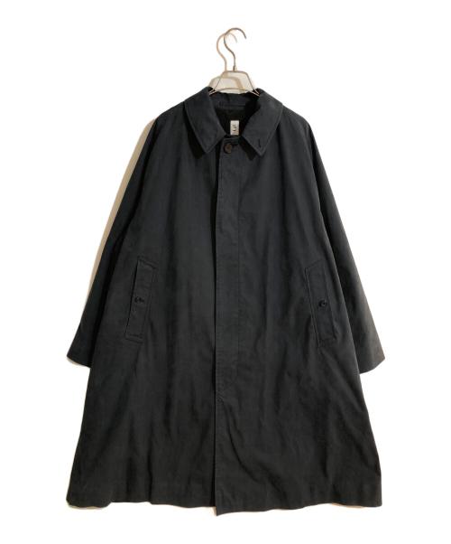 LE（エルイー）LE (エルイー) C/P ギャバ バルカラーコート ネイビー サイズ:1の古着・服飾アイテム