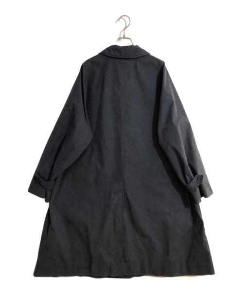 LE（エルイー）LE (エルイー) C/P ギャバ バルカラーコート ネイビー サイズ:1の古着・服飾アイテム