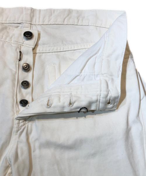 Maison Margiela（メゾンマルジェラ）Maison Margiela (メゾンマルジェラ) 立体裁断パンツ ホワイト サイズ:44の古着・服飾アイテム