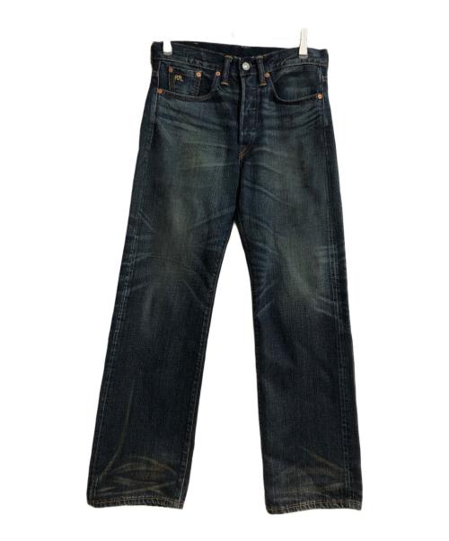 RRL（ダブルアールエル）RRL (ダブルアールエル) VINTAGE 5POCKET JAPAN WOVEN/ヴィンテージ5ポケットジャパンウープン インディゴ サイズ:W28×L30の古着・服飾アイテム