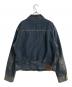 RRL (ダブルアール) 2nd TYPE チェックライニングオールドデニムジャケット インディゴ サイズ:L：35000円