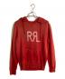 RRL（ダブルアールエル）の古着「後付けロゴパーカー」｜レッド