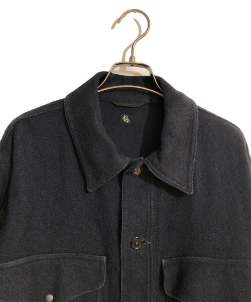 KAPTAIN SUNSHINE（キャプテンサンシャイン）KAPTAIN SUNSHINE (キャプテンサンシャイン) Cruise Shirt Jacket/クルーズシャツジャケット ネイビー サイズ:36の古着・服飾アイテム