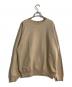 AURALEE（オーラリー）の古着「SUPER SOFT SWEAT BIG P/O」｜ベージュ