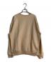 AURALEE (オーラリー) SUPER SOFT SWEAT BIG P/O ベージュ サイズ:3：8000円
