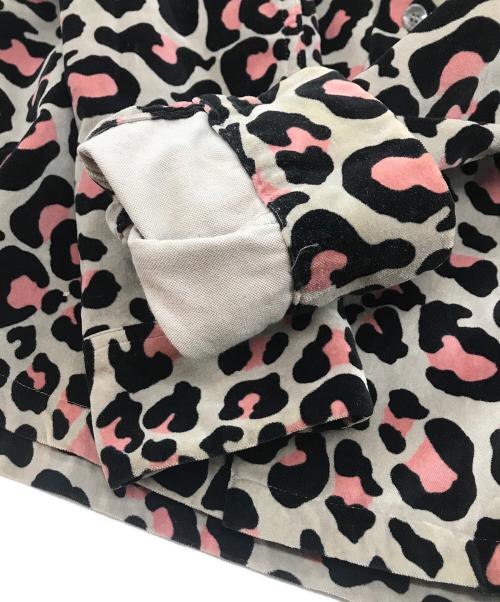 STYLE EYES（スタイルアイズ）STYLE EYES (スタイルアイズ) Leopard Velveteen Open Shirt/レオパードベルベティーンオープンシャツ グレー サイズ:Lの古着・服飾アイテム