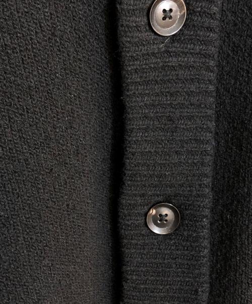 Y-3（ワイスリー）Y-3 (ワイスリー) GRAPHIC KNIT CARDIGAN ブラック サイズ:Mの古着・服飾アイテム