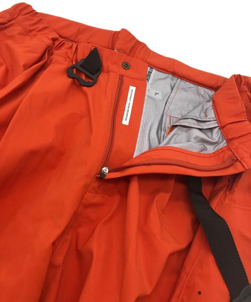 F/CE.（エフシーイー）F/CE. (エフシーイー) TIGHTBOOTH PRODUCTION (タイトブースプロダクション) RAIN BALLOON PANTS/レインバルーンパンツ オレンジ サイズ:XLの古着・服飾アイテム