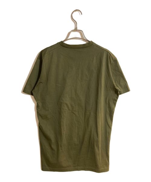 DSQUARED2（ディースクエアード）DSQUARED2 (ディースクエアード) プリントTシャツ グリーン サイズ:Mの古着・服飾アイテム
