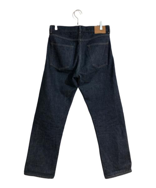 H.R.MARKET（ハリウッドランチマーケッド）H.R.MARKET (ハリウッドランチマーケッド) ネップ セルビッチ デニムストレートジーンズ インディゴ サイズ:78.5cm (W31)の古着・服飾アイテム