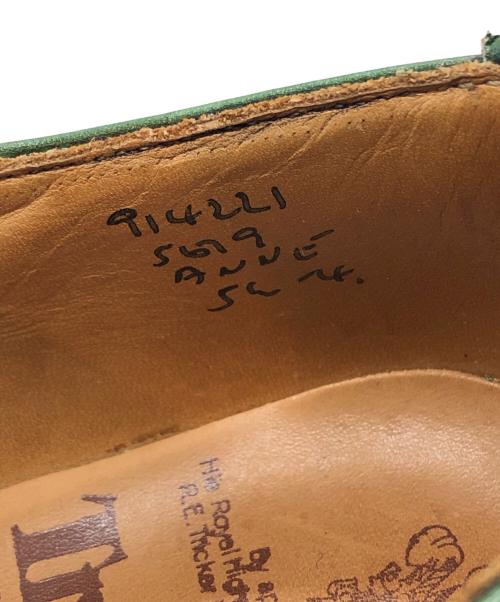 Tricker's（トリッカーズ）Tricker's (トリッカーズ) ANNE/アン グリーン サイズ:5 1/2の古着・服飾アイテム