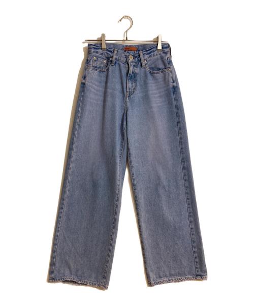 NEEDBY（ニードバイ）NEEDBY (ニードバイ) ワイドデニムパンツ インディゴ サイズ:25の古着・服飾アイテム