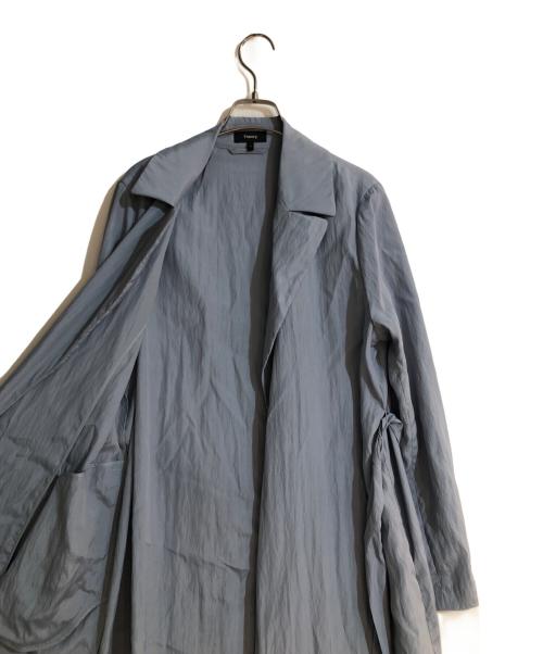 theory（セオリー）theory (セオリー) simple trench ブルー サイズ:Sの古着・服飾アイテム