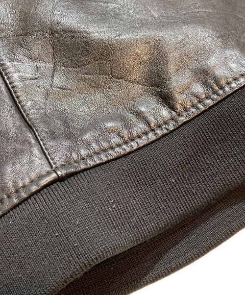 JOHNBULL（ジョンブル）JOHNBULL (ジョンブル) ラムレザージャケット ブラック サイズ:Lの古着・服飾アイテム