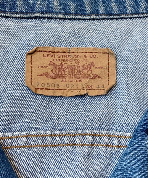 LEVI'S（リーバイス）LEVI'S (リーバイス) 70505デニムジャケット ブルー サイズ:44の古着・服飾アイテム