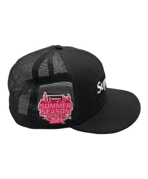 SUPREME（シュプリーム）Supreme (シュプリーム) New Era (ニューエラ) キャップ ブラック サイズ:7 3/4の古着・服飾アイテム