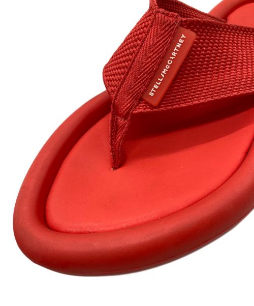 STELLA McCARTNEY（ステラマッカートニー）STELLA McCARTNEY (ステラマッカートニー) AIR SLIDE FLIP/エアスライドサンダル レッド サイズ:36の古着・服飾アイテム