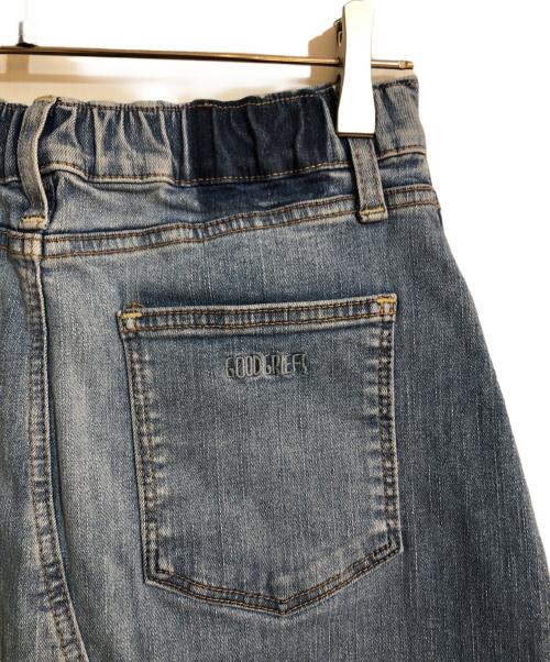 GOOD GRIEF!（グッドグリーフ）GOOD GRIEF! (グッドグリーフ) CUT OFF HEM DENIM LONG SKIRT インディゴ サイズ:Sの古着・服飾アイテム