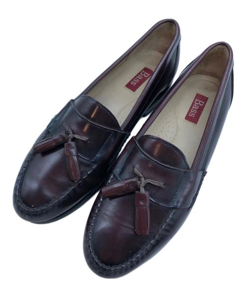 G.H.BASS（ジーエイチバス）G.H.BASS (ジーエイチバス) タッセルローファー ブラック サイズ:8 1/2Dの古着・服飾アイテム